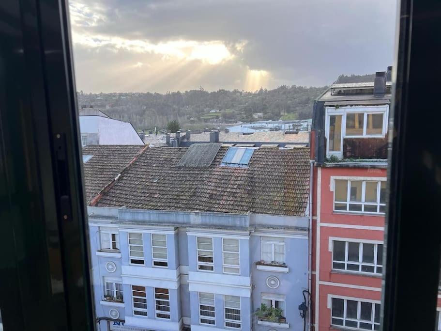 Villa Casa Con Terraza En El Casco Betanzos Exterior foto